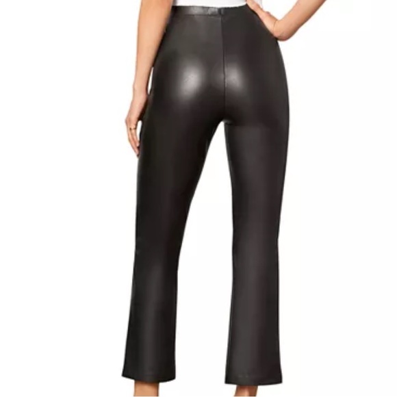 BB Dakota By Steve Madden- On the Wide Side Leather Pants - Picture 5 of 9